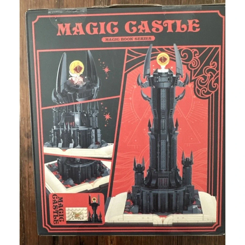 LEGO MOC Lord Of The Rings Sauron's Eye Dark Tower Building Bricks New(NOT LEGO)